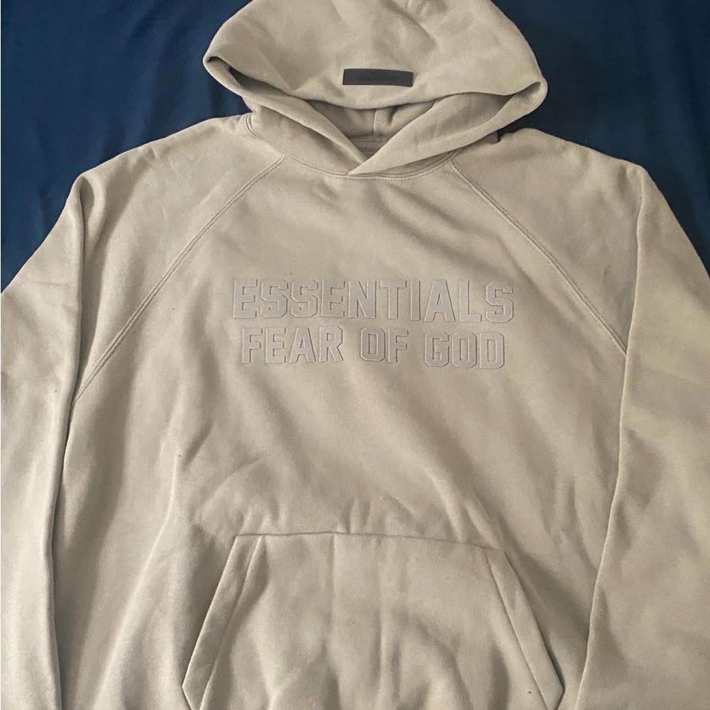 Essentials Fear of God ‘Smoke’ Hoodie size Medium